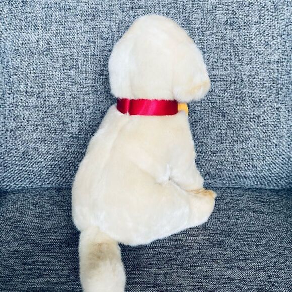 Plush Goldendoodle Yellow Lab Dog Stuffed Toy - Picture 3 of 3